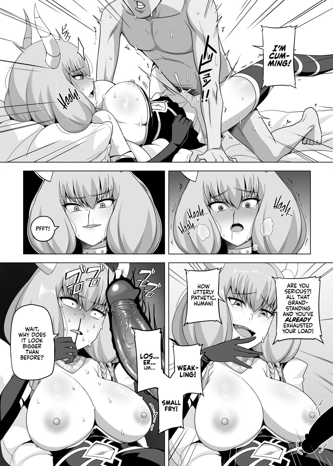 I Saved Up Tons Of Mana For One Goal: To Blow My Load Inside Aura! Porn Comic english 08