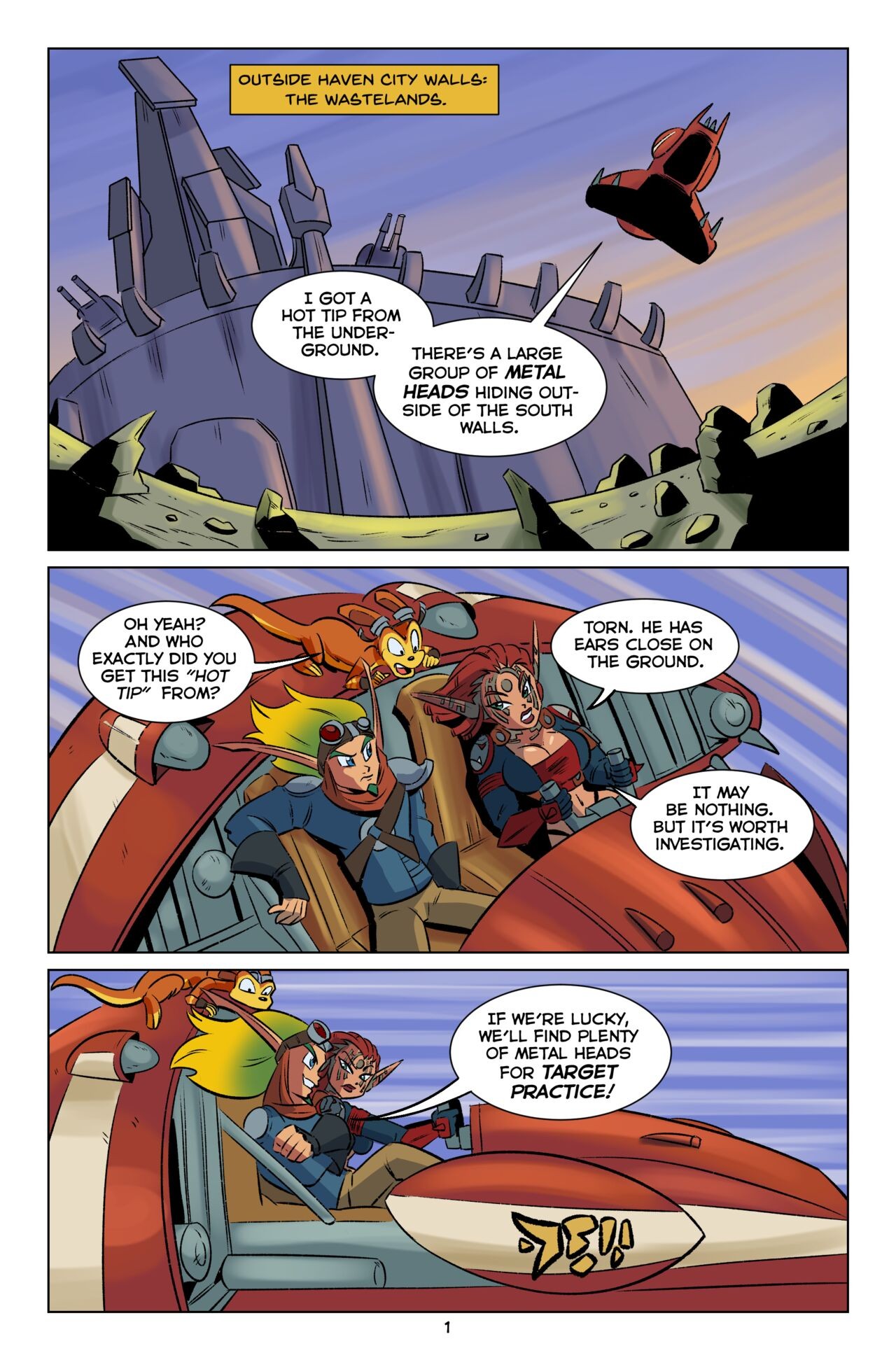 Jak And Ashelin: Stakeout Porn Comic english 02