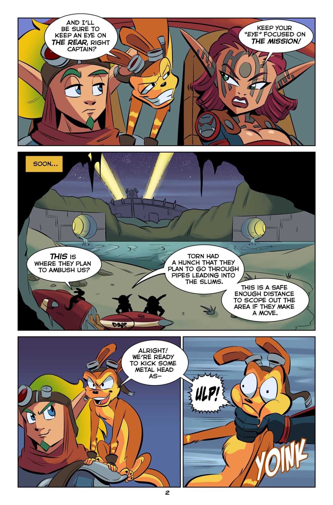 Jak And Ashelin: Stakeout Porn Comic english 03