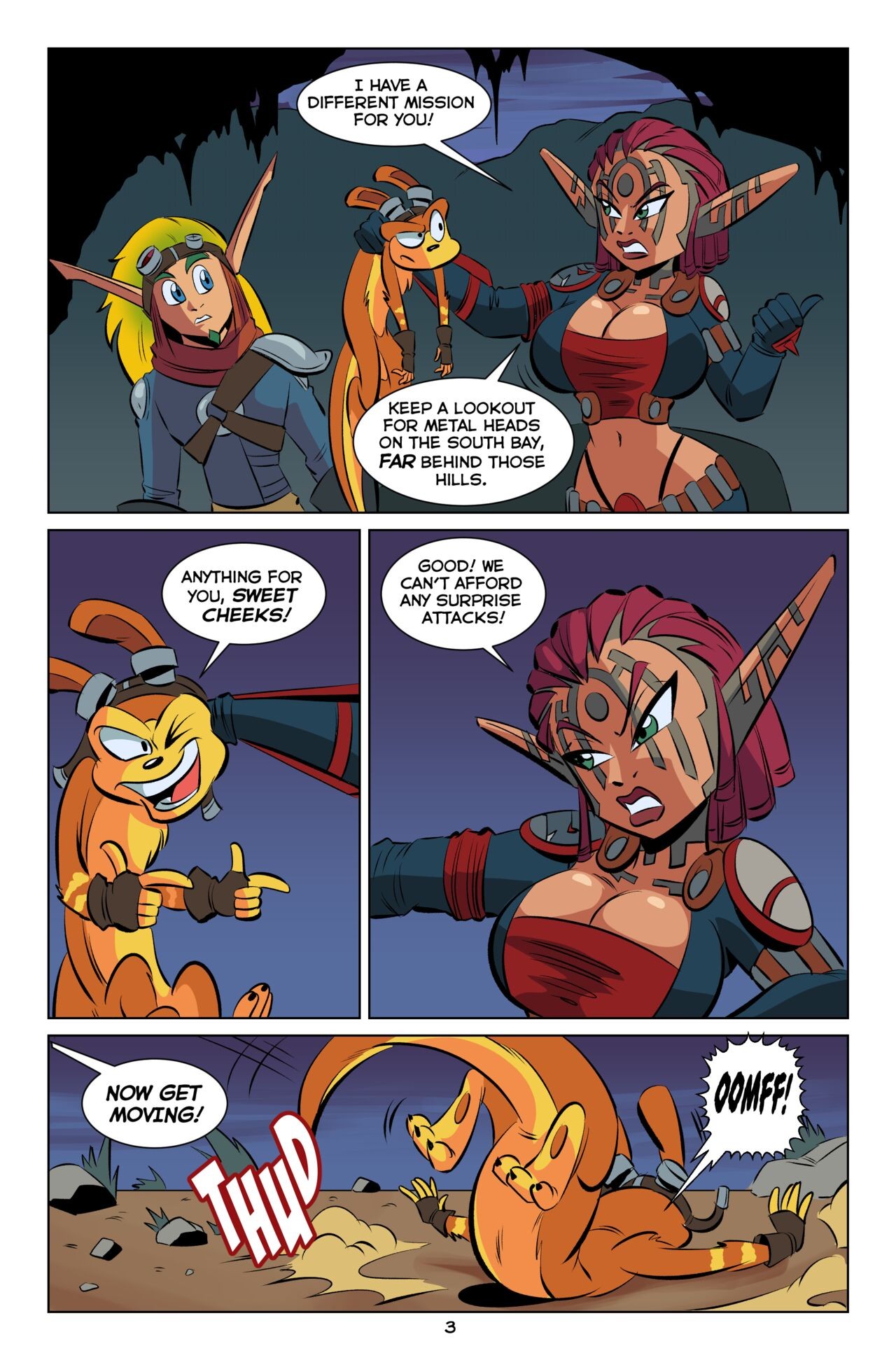 Jak And Ashelin: Stakeout Porn Comic english 04