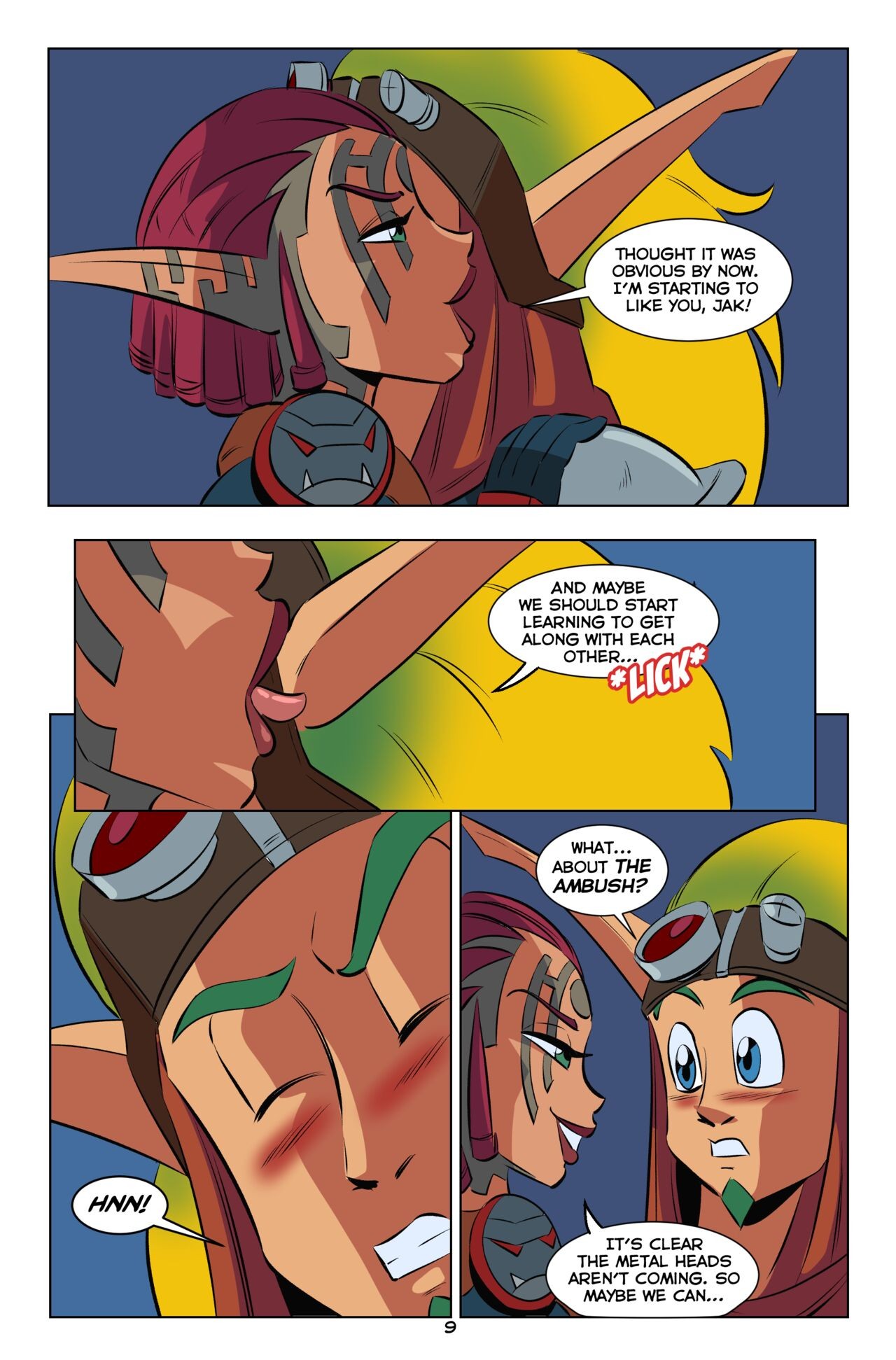 Jak And Ashelin: Stakeout Porn Comic english 10