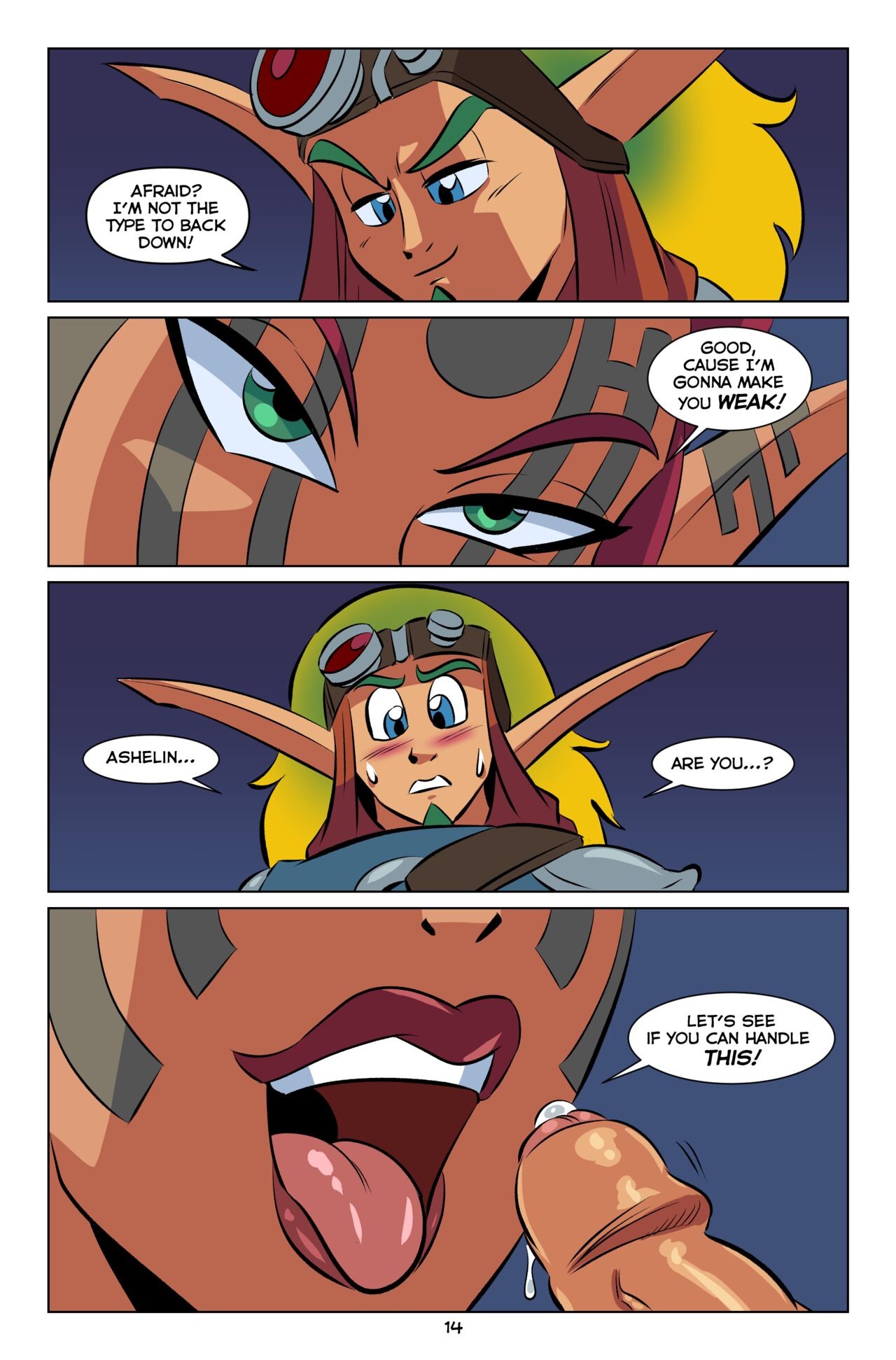 Jak And Ashelin: Stakeout Porn Comic english 15