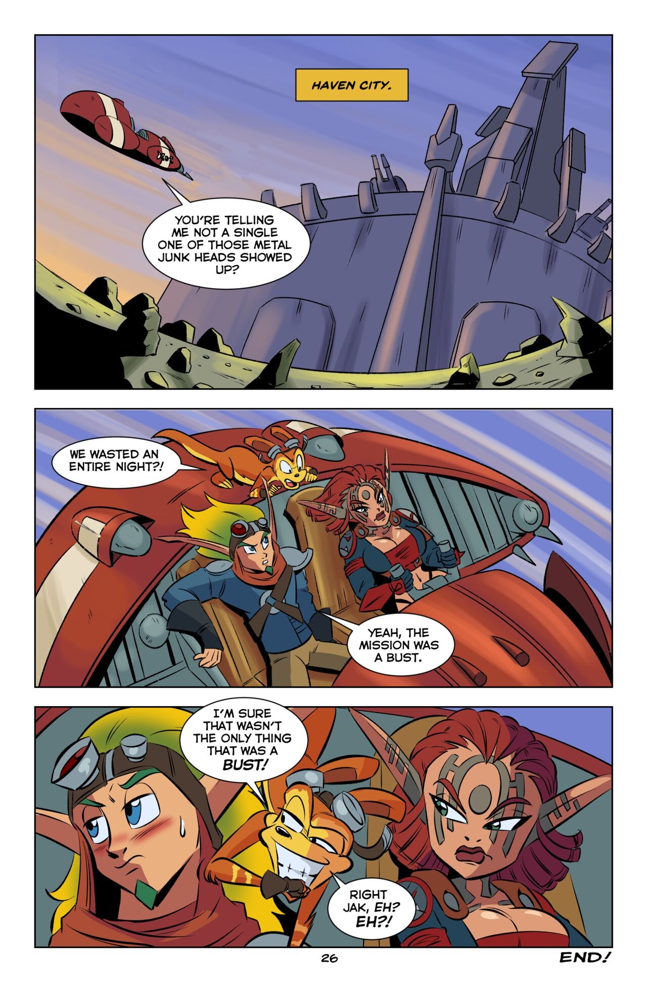 Jak And Ashelin: Stakeout Porn Comic english 27