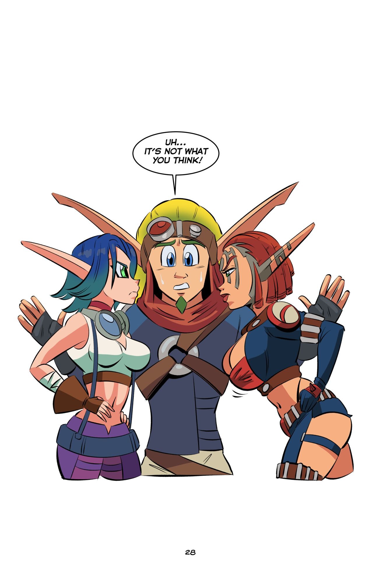 Jak And Ashelin: Stakeout Porn Comic english 29