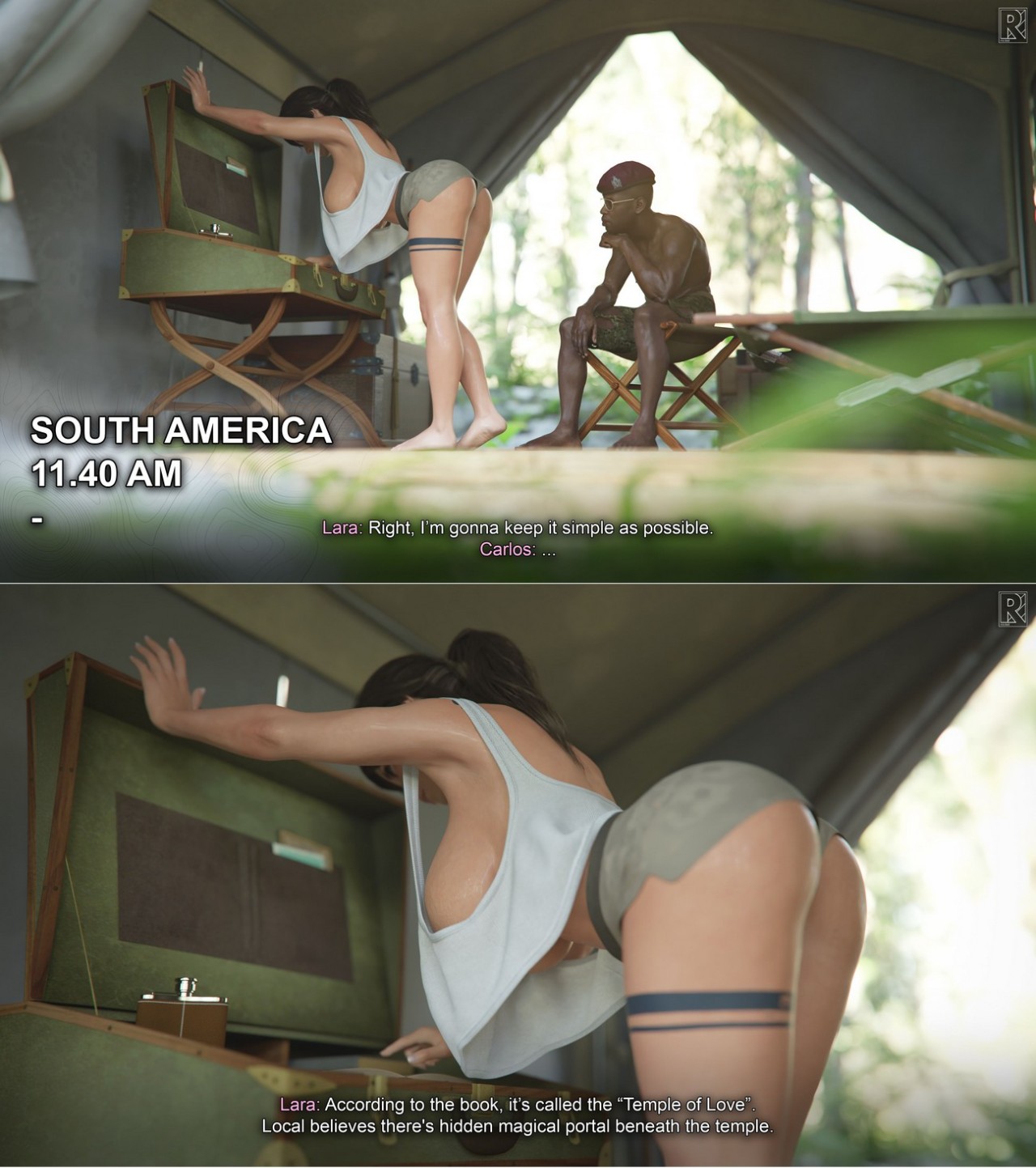 Lara’s Lustful Adventure Part 2 Porn Comic english 02