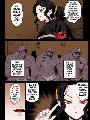 Making a Mess Of Lady Muzan-sama: RAPE OF DEMON SLAYER Part 4 Porn Comic english 03