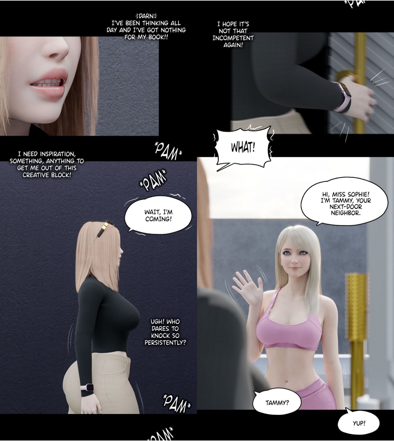 My Neighbor’s Widow Part 15 Porn Comic english 03