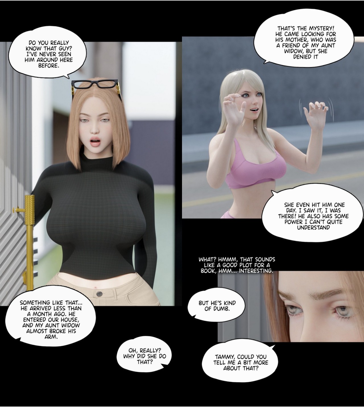 My Neighbor’s Widow Part 15 Porn Comic english 05