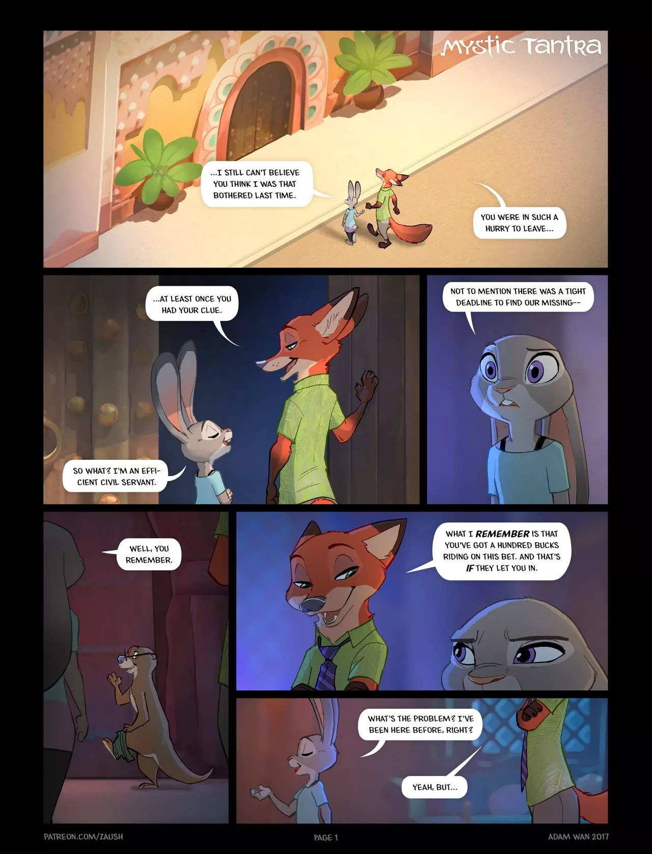 1280px x 1677px - Mystic Tantra (Zootopia) [Adam Wan] - English - Porn Comic