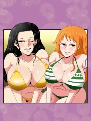 Nami And Robin’s Wild Desires Porn Comic english 02