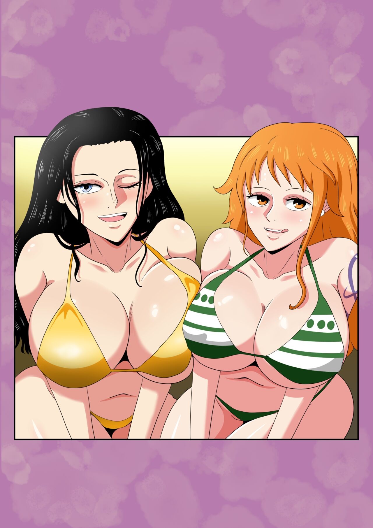 Nami And Robin’s Wild Desires Porn Comic english 02