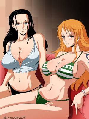 Nami And Robin’s Wild Desires Porn Comic english 20