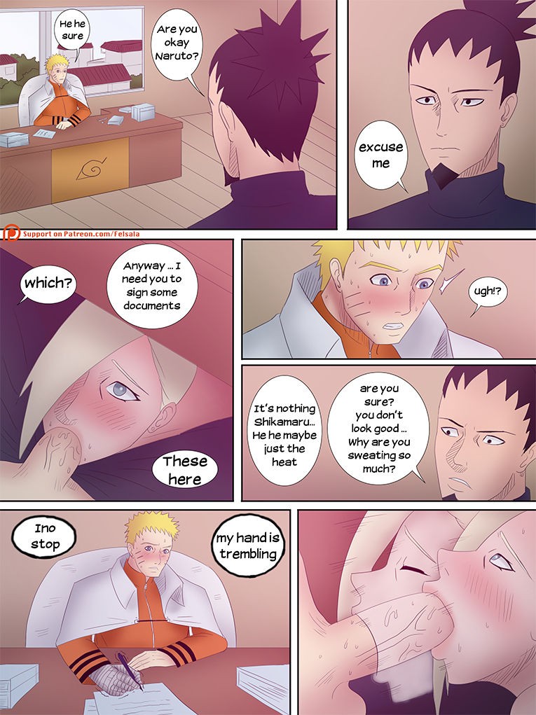 Naruto Hokage By Felsala Porn Comic english 09