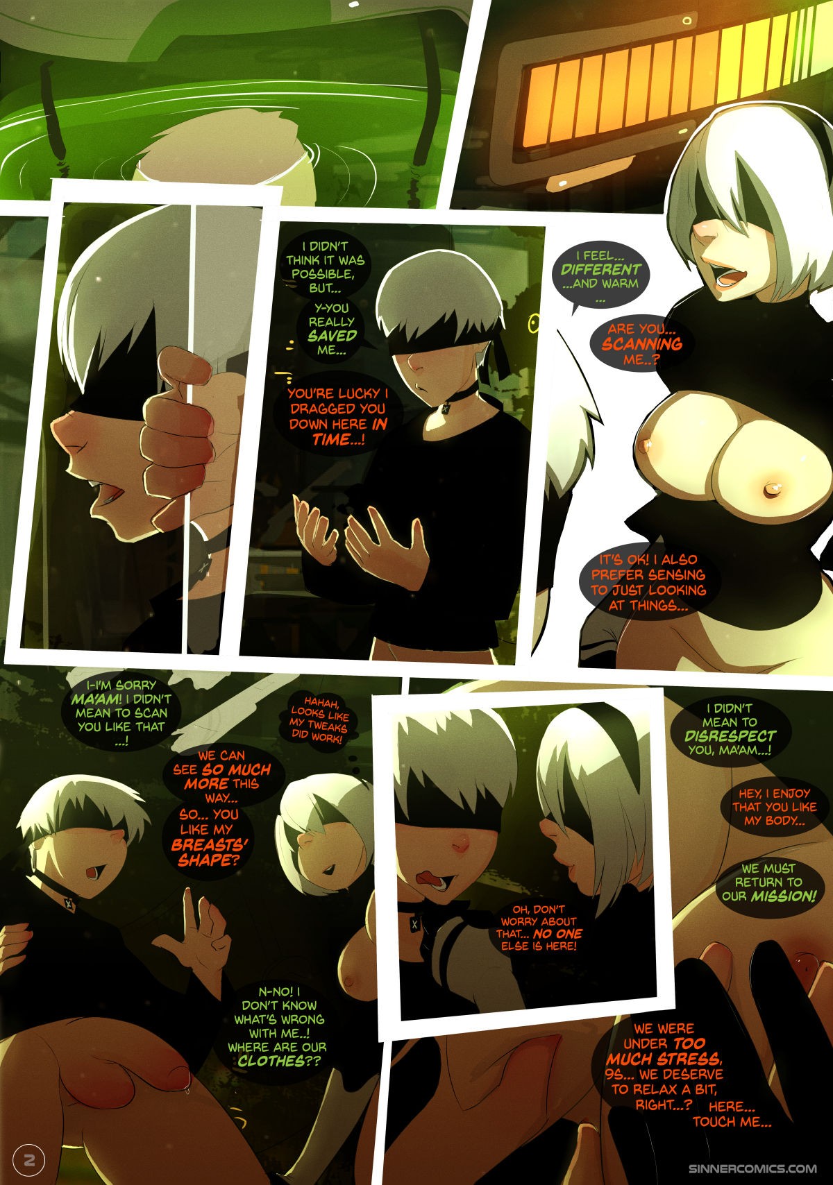 NieR: Automata XXX Porn Comic english 02