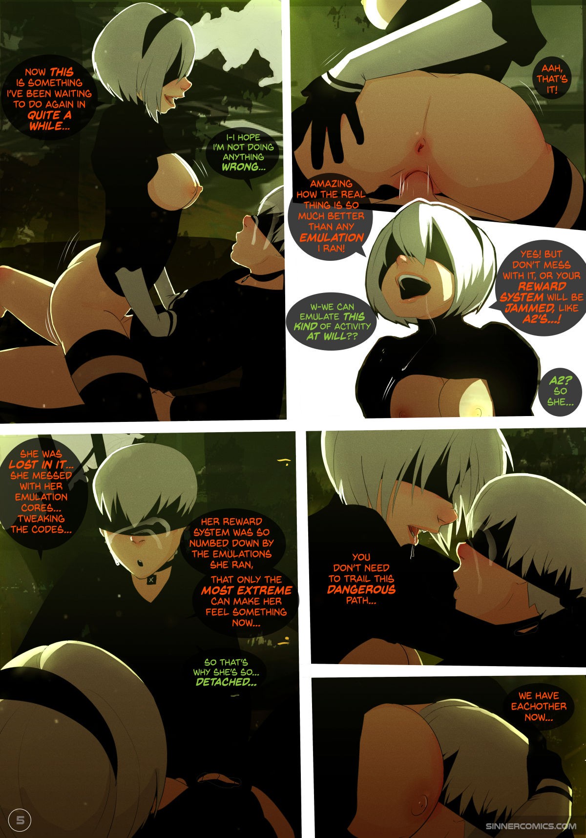 NieR: Automata XXX Porn Comic english 05