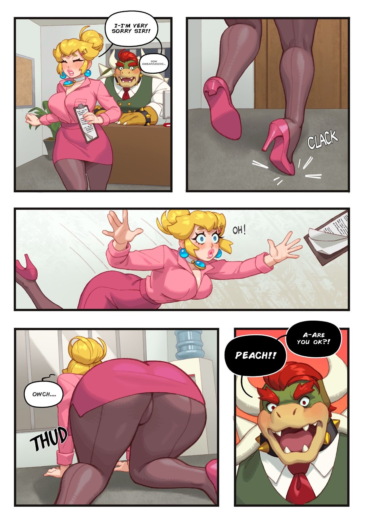 Office Affair Porn Comic english 05