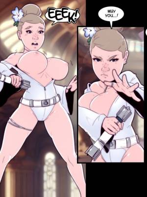 Ophelia Panteer: Alderaanian Princess Padawan Porn Comic english 02