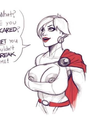 Power Girl On Darkseid Porn Comic english 11