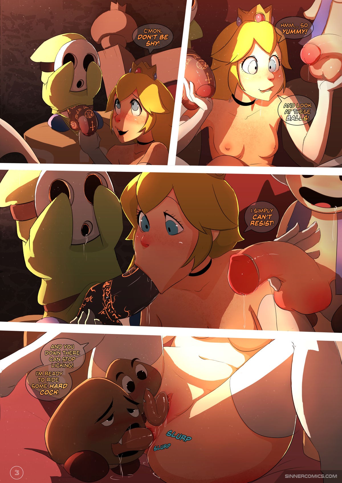 Princess Peach By Sillygirl Porn Comic english 04