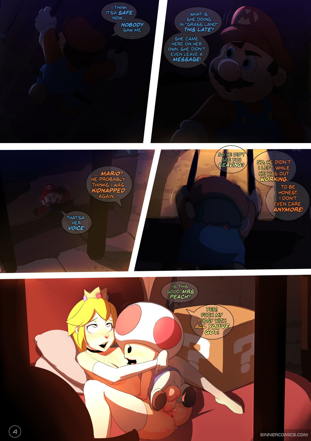 Princess Peach By Sillygirl Porn Comic english 05