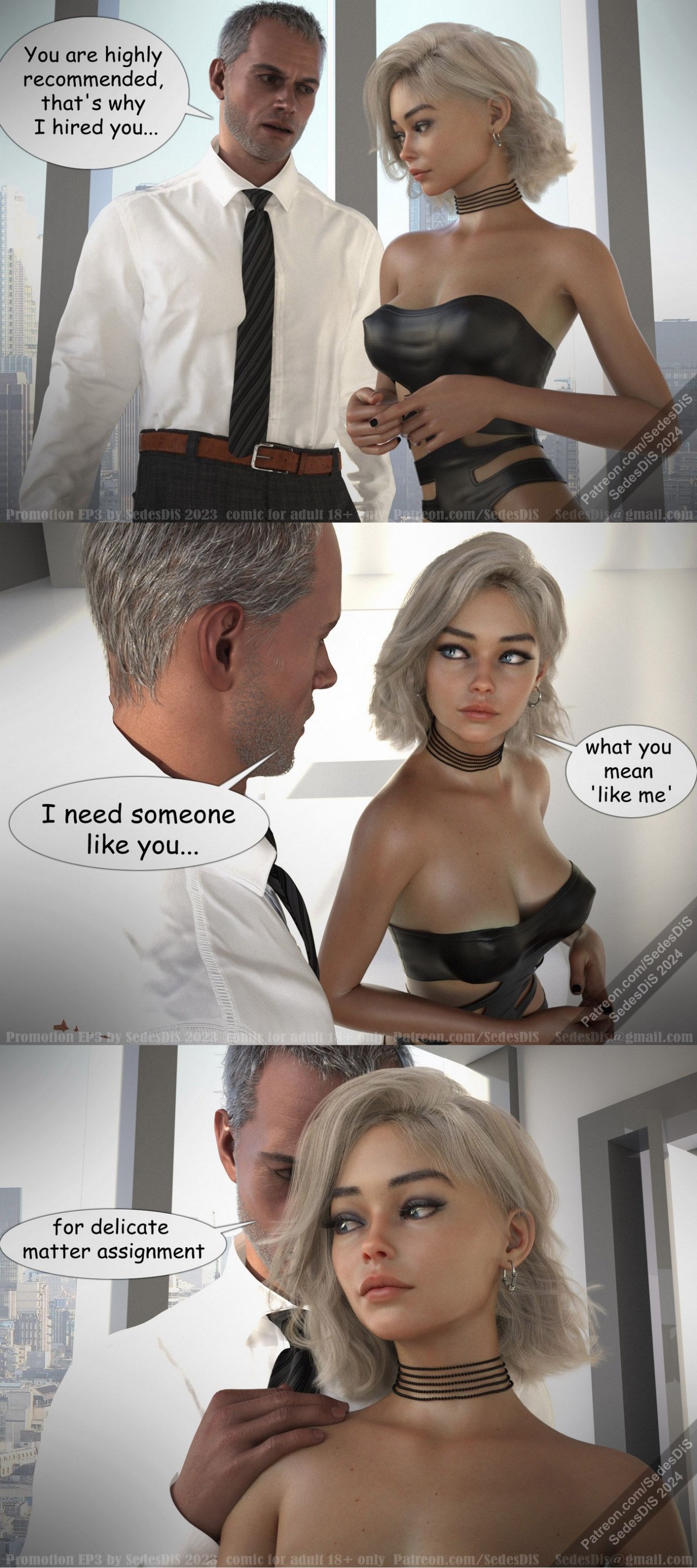 Promotion By SedesDiS Part 3 Porn Comic english 07