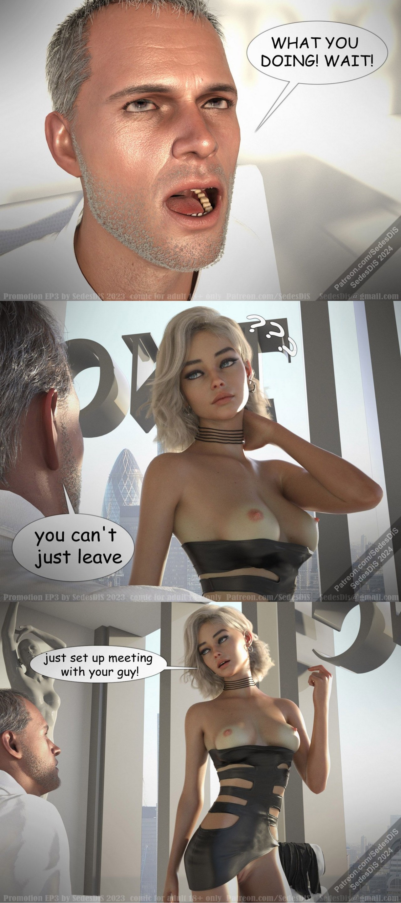 Promotion By SedesDiS Part 3 Porn Comic english 17