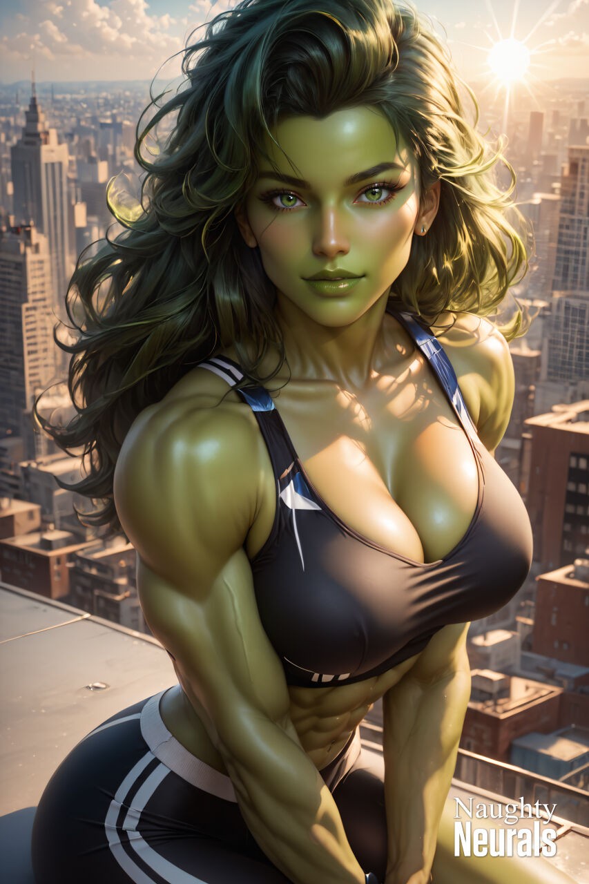 She-Hulk: Tropical Summer Porn Comic english 03