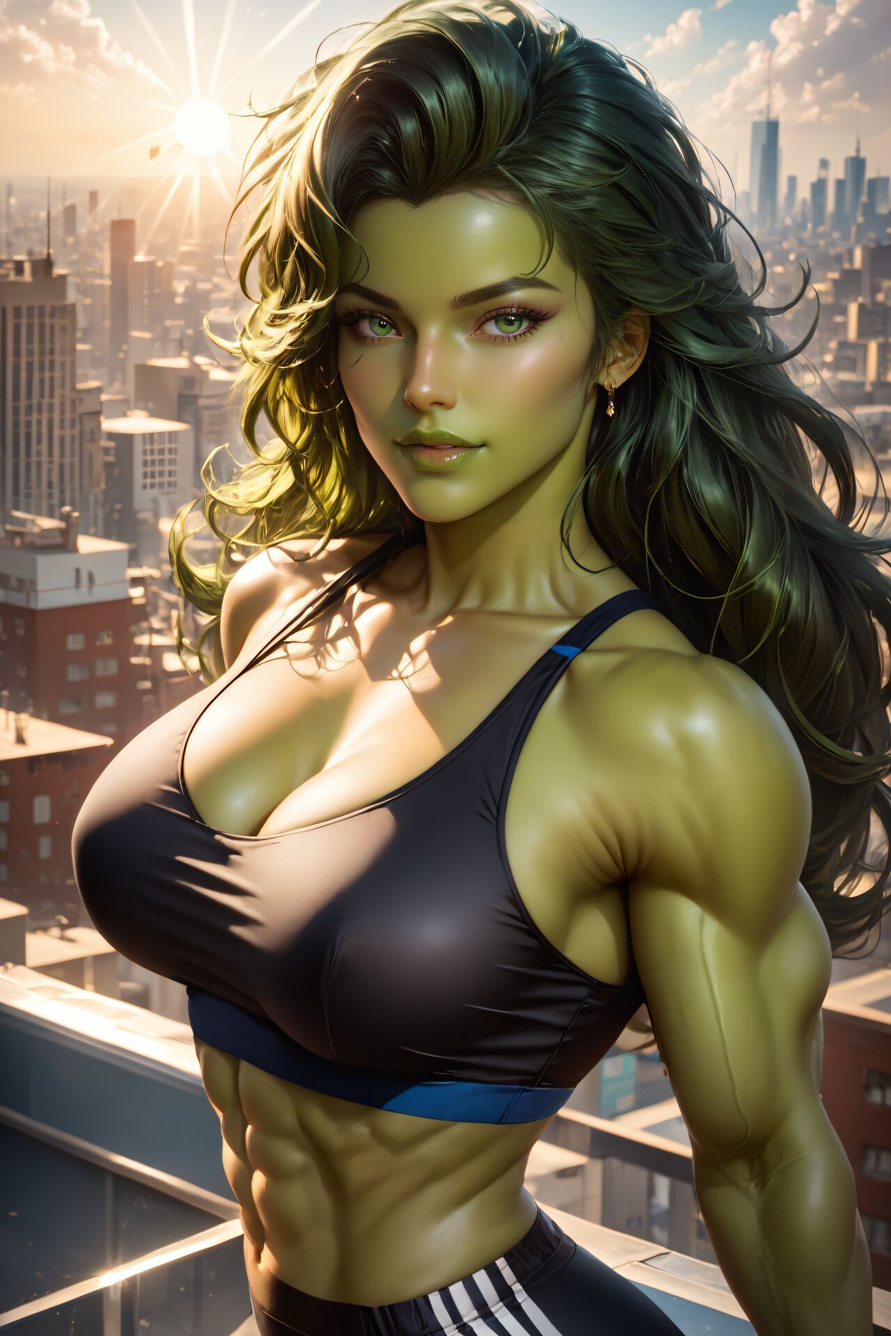 She-Hulk: Tropical Summer Porn Comic english 06