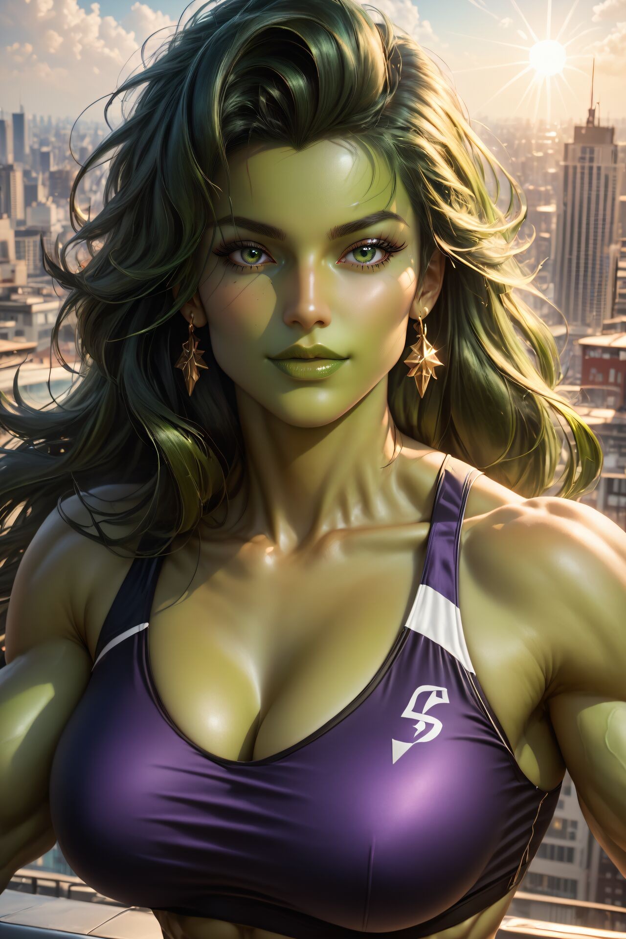 She-Hulk: Tropical Summer Porn Comic english 10