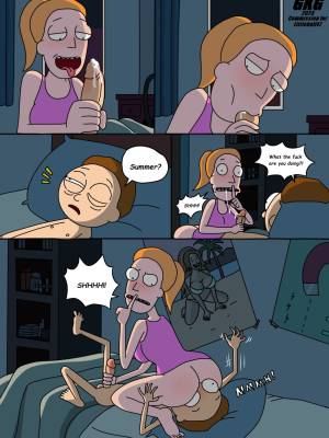 Sneaking Into Morty’s Room At Night Porn Comic english 02