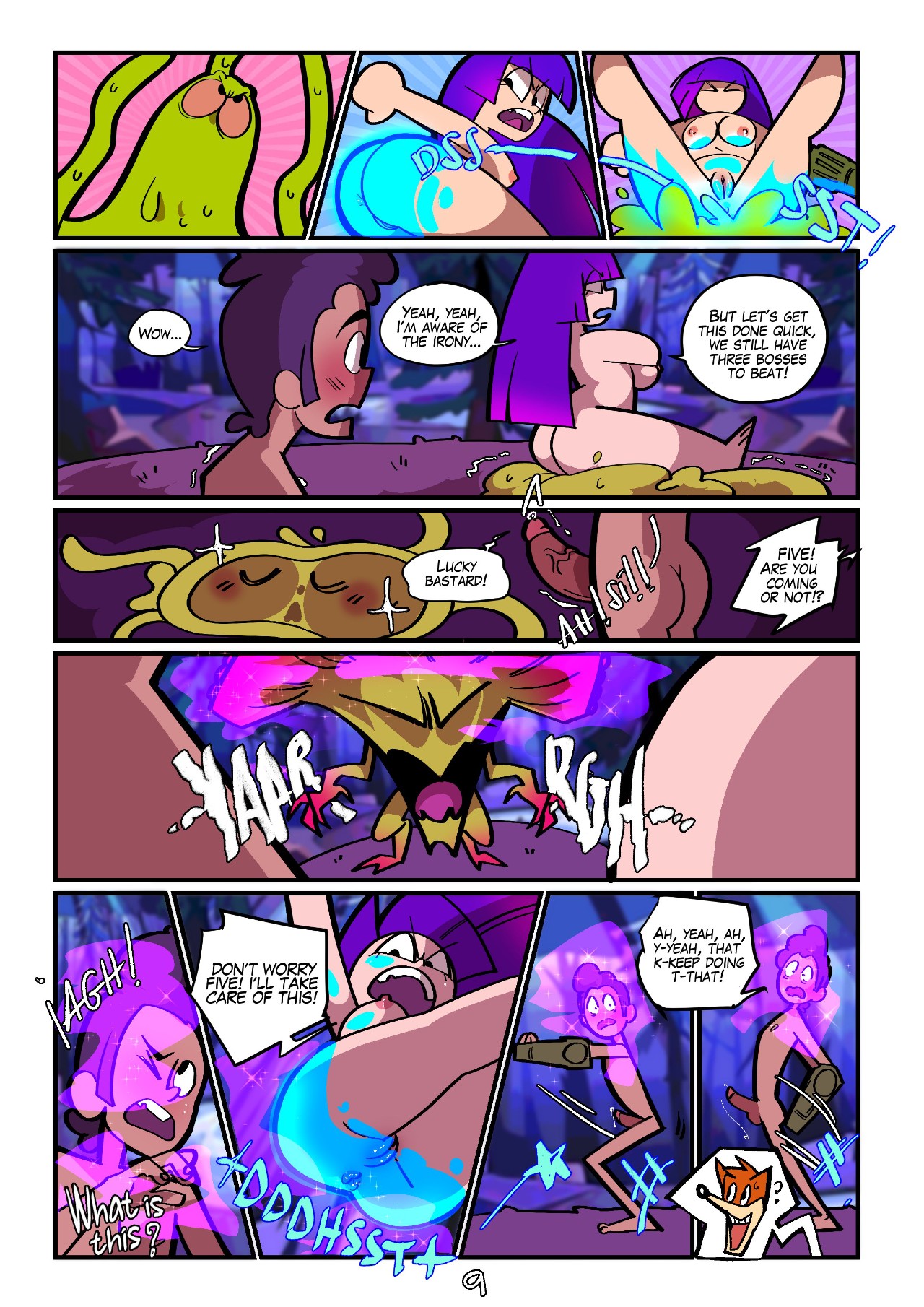 Speedrun And Naked Porn Comic english 10