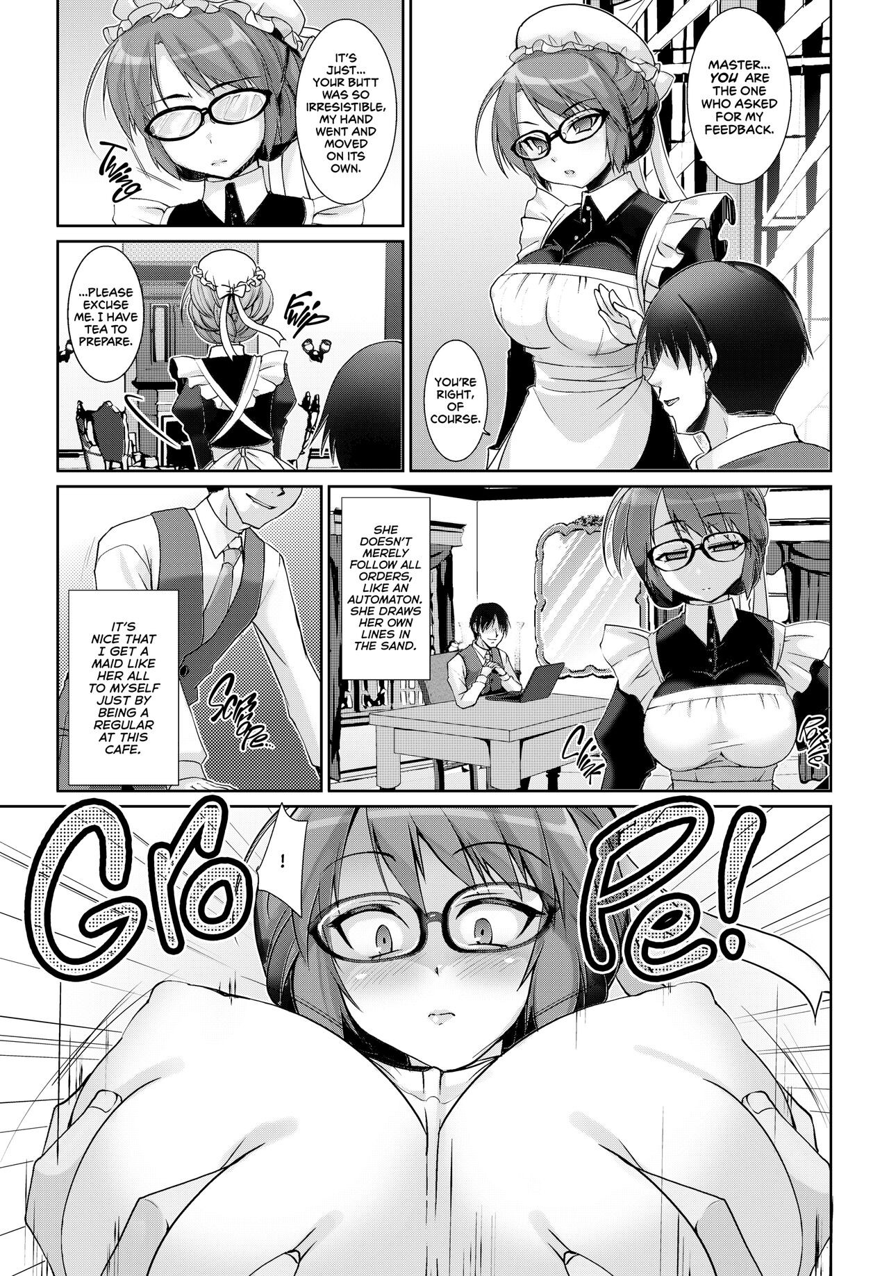 That Prim and Proper Maid Exterior Is Hiding Something Big...  Porn Comic english 04