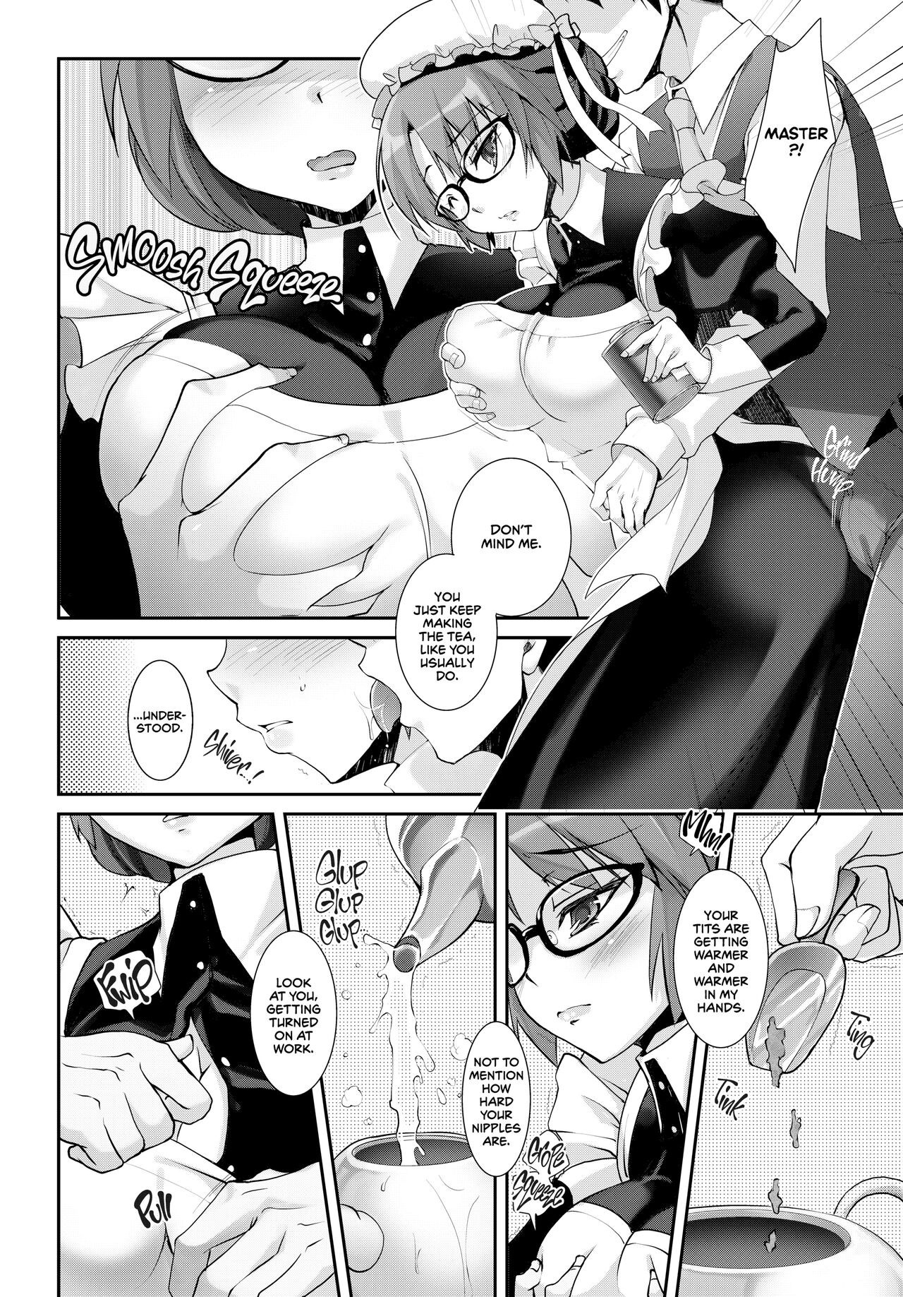 That Prim and Proper Maid Exterior Is Hiding Something Big...  Porn Comic english 05