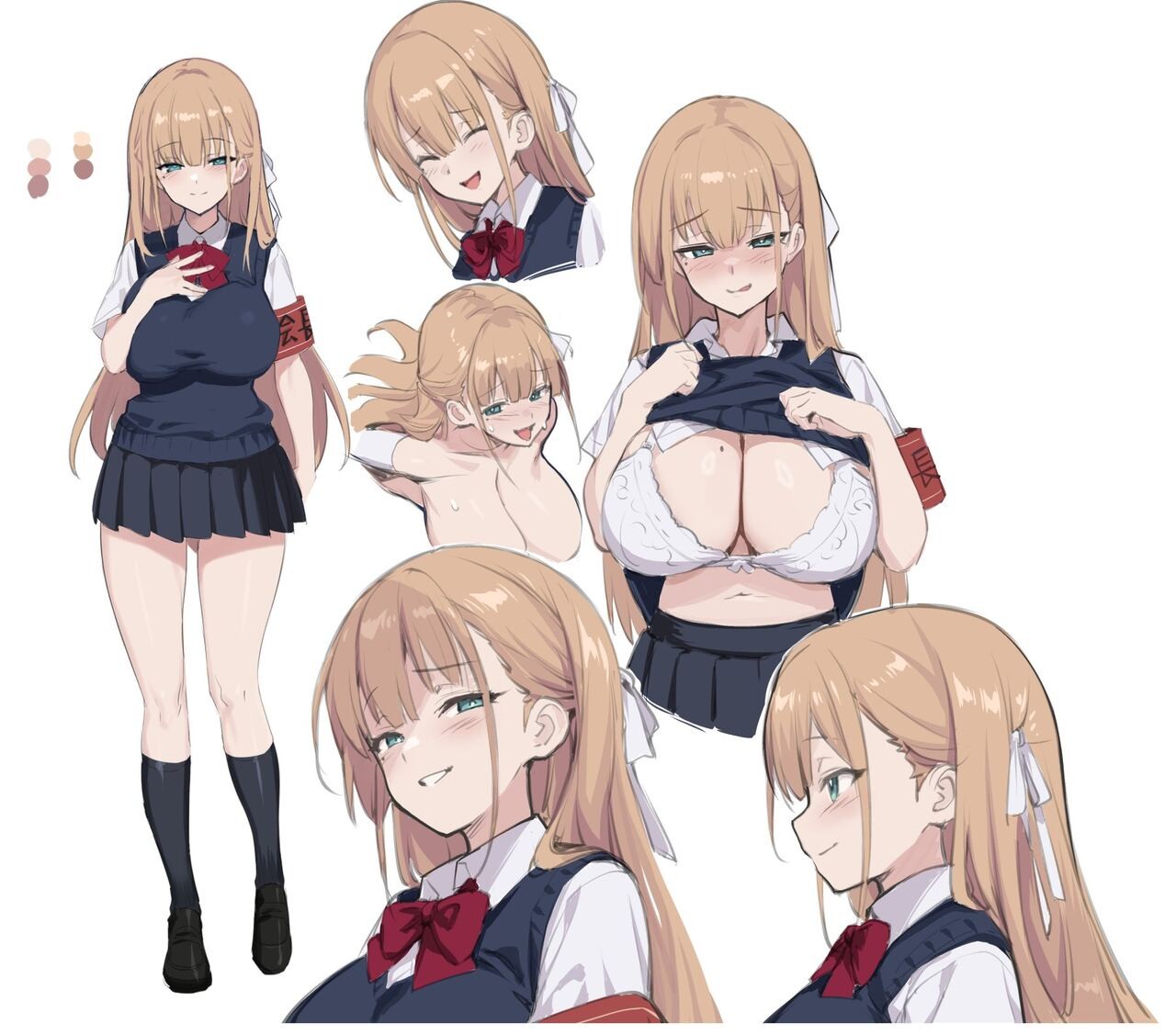 The Beloved Student Council President With tTe Obscenely Big Tits Porn Comic english 42