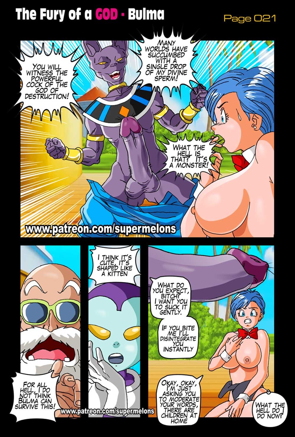 The Fury Of a God Porn Comic english 25