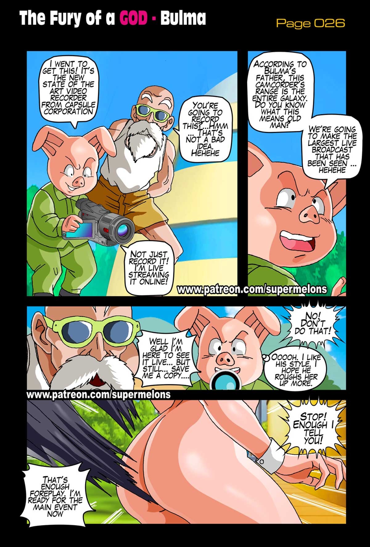 The Fury Of a God Porn Comic english 30