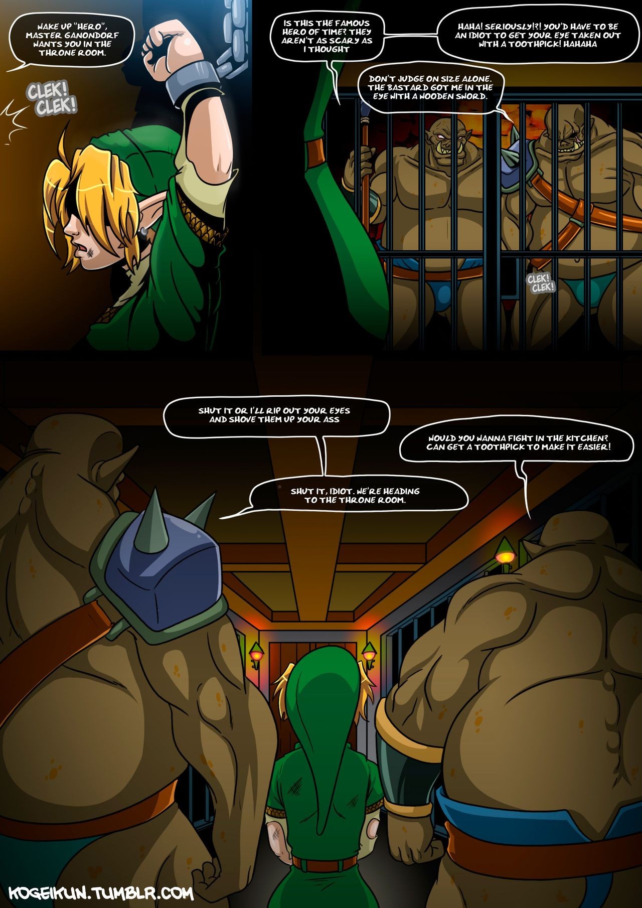 The Legend of Zelda: The Ocarina Of Joy Part 3 Porn Comic english 05