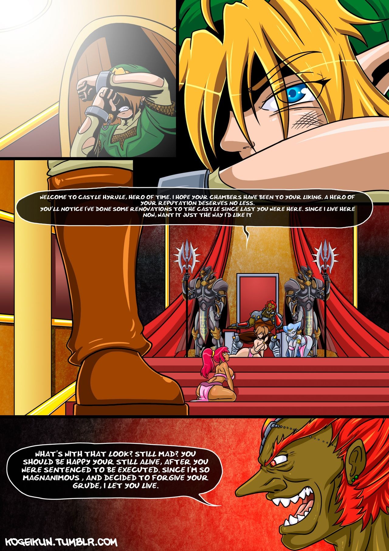 The Legend of Zelda: The Ocarina Of Joy Part 3 Porn Comic english 06