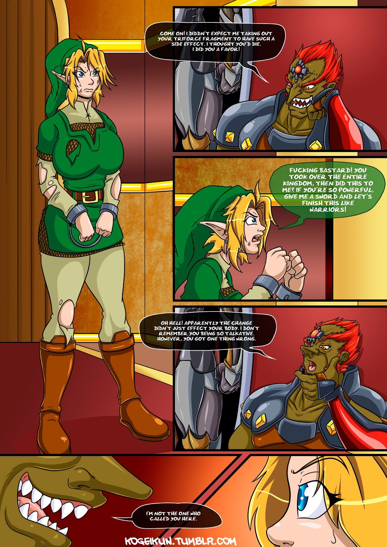 The Legend of Zelda: The Ocarina Of Joy Part 3 Porn Comic english 07