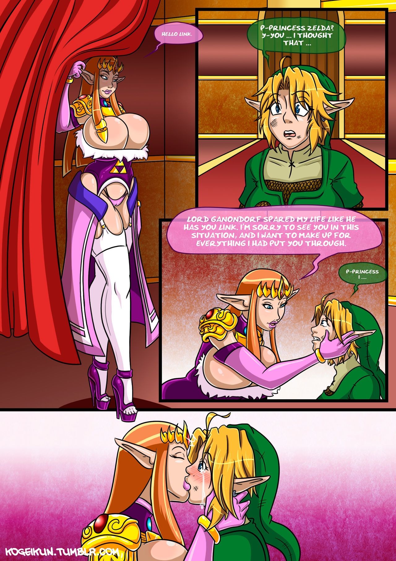 The Legend of Zelda: The Ocarina Of Joy Part 3 Porn Comic english 08