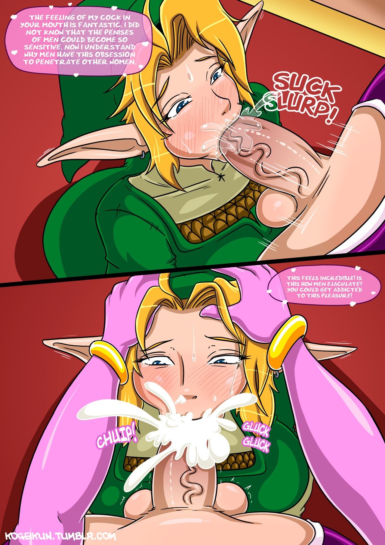 The Legend of Zelda: The Ocarina Of Joy Part 3 Porn Comic english 18