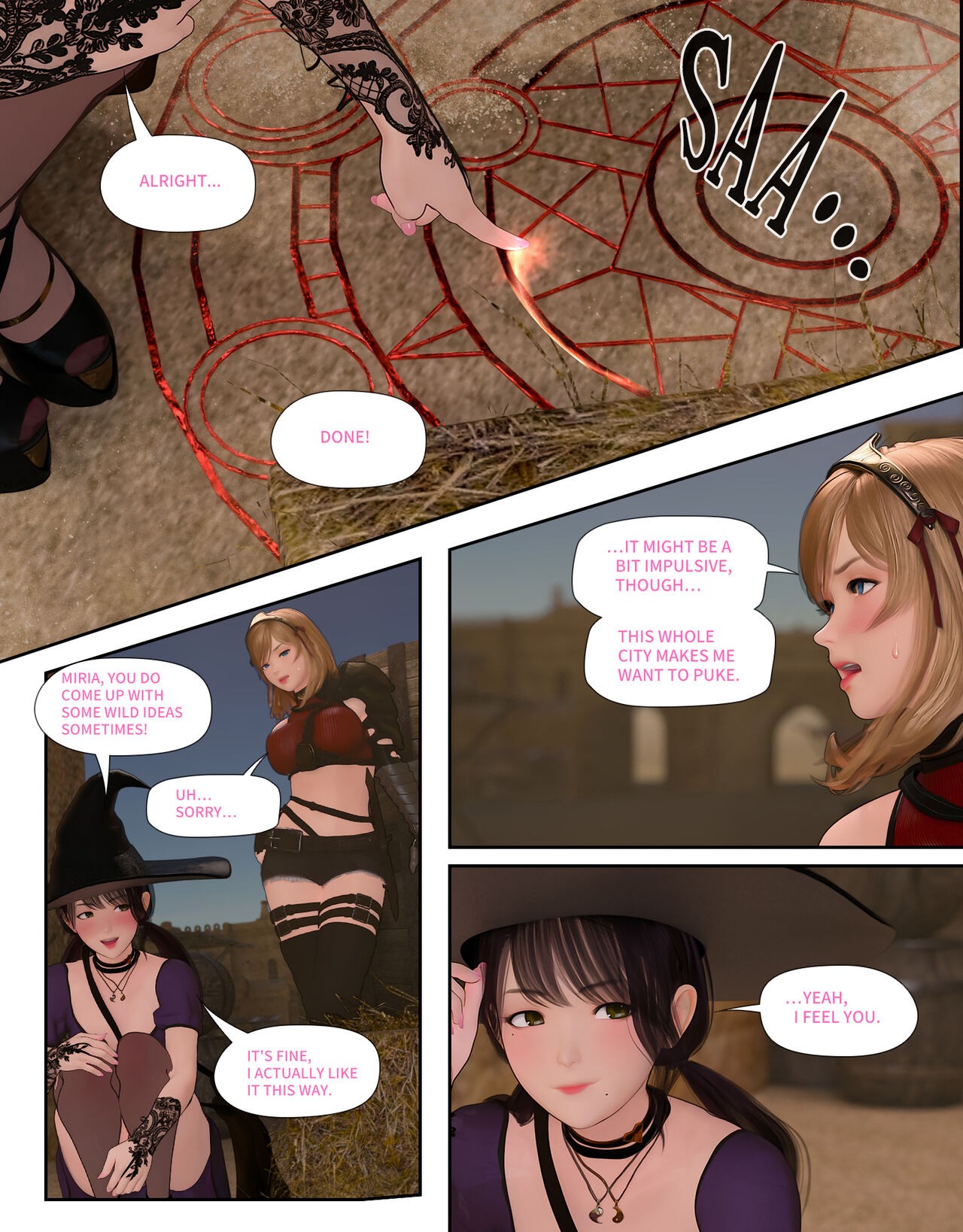 The Lily Praying For Light Part 6 Porn Comic english 02