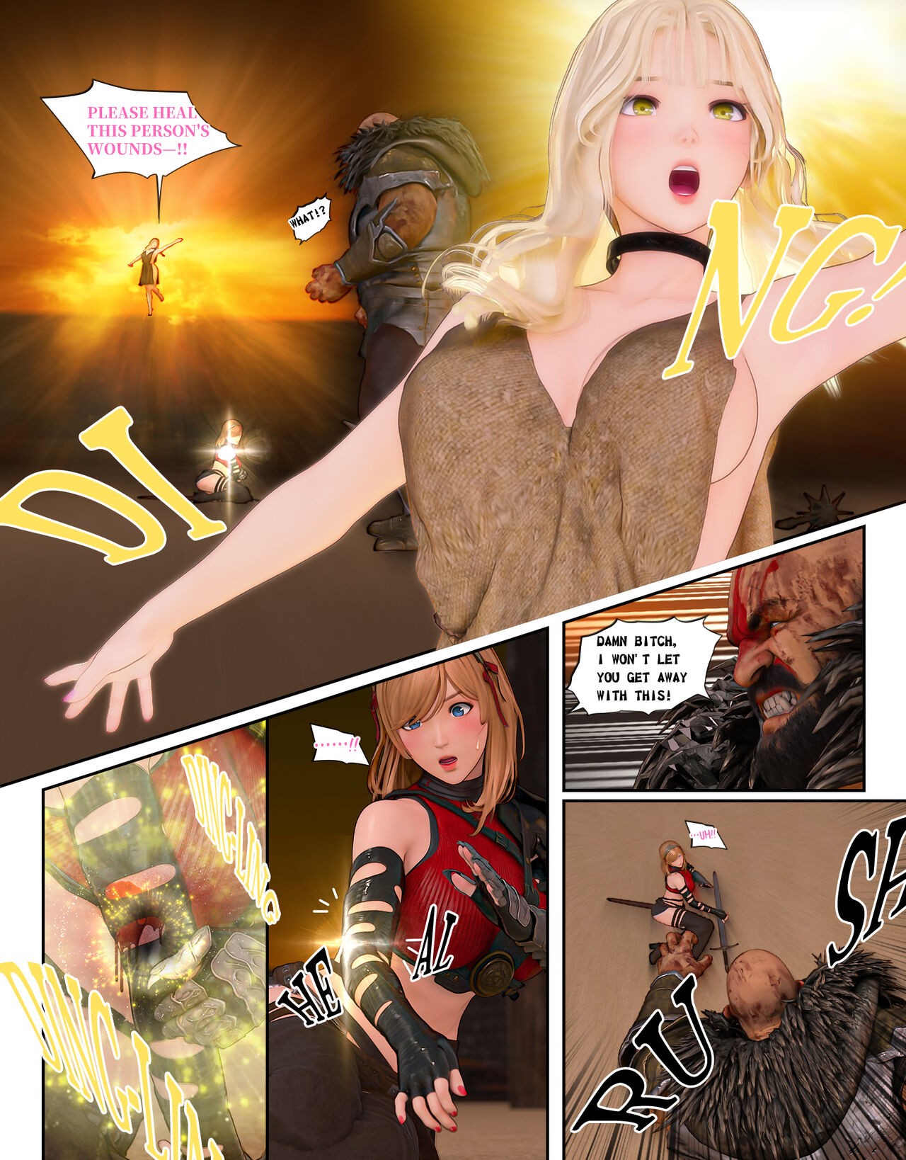 The Lily Praying For Light Part 6 Porn Comic english 45