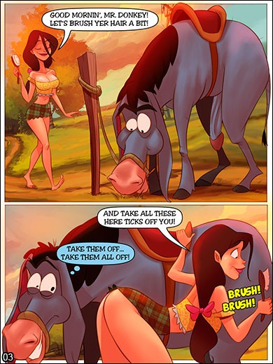 The Shameless Donkey (Welcomix) Porn Comic english 03