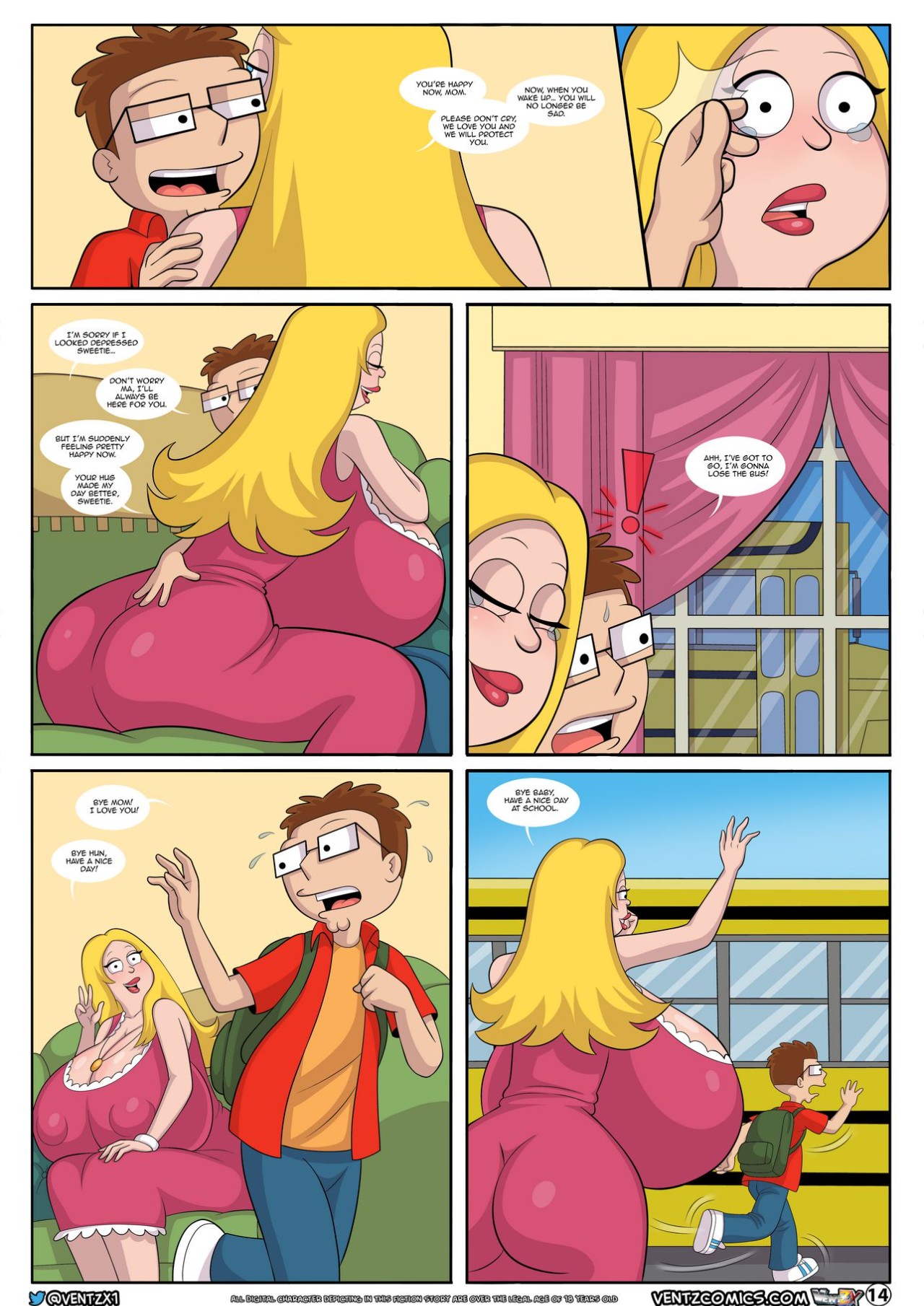 The Tales Of An American Son Part 3 Porn Comic english 14