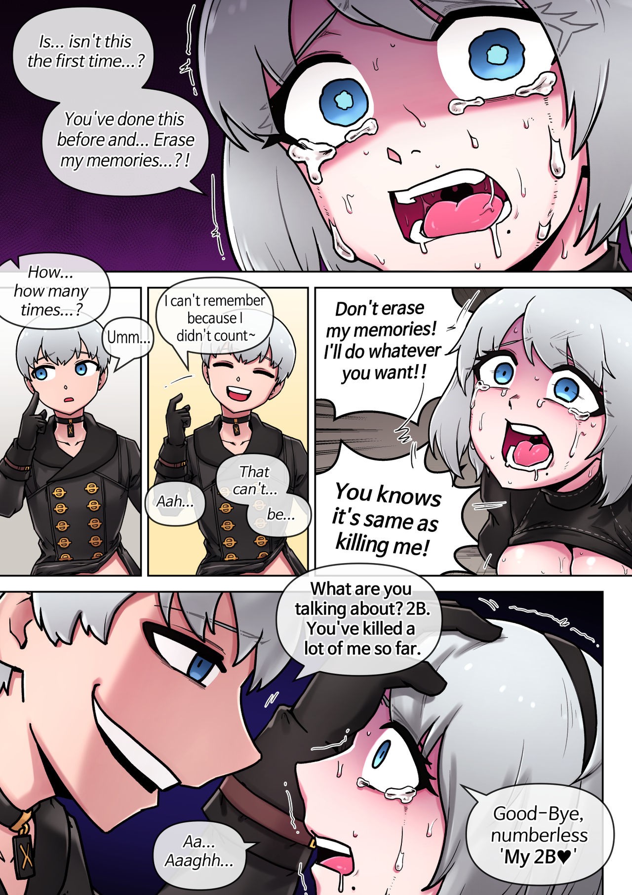 Time For Maintenance, 2B Porn Comic english 22