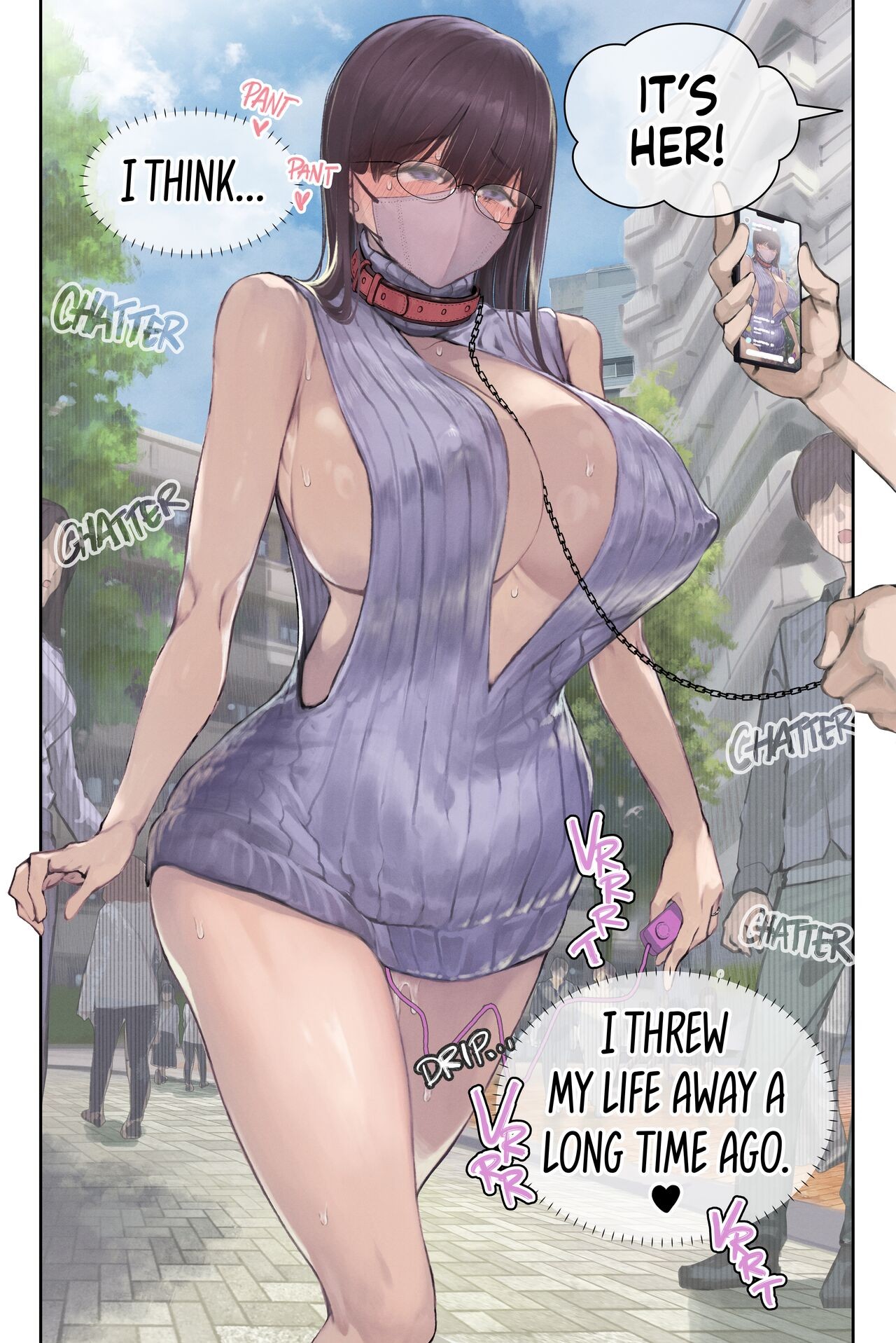 Touko Amamiya: Wife, Scholar, Professor In HEAT Porn Comic english 79