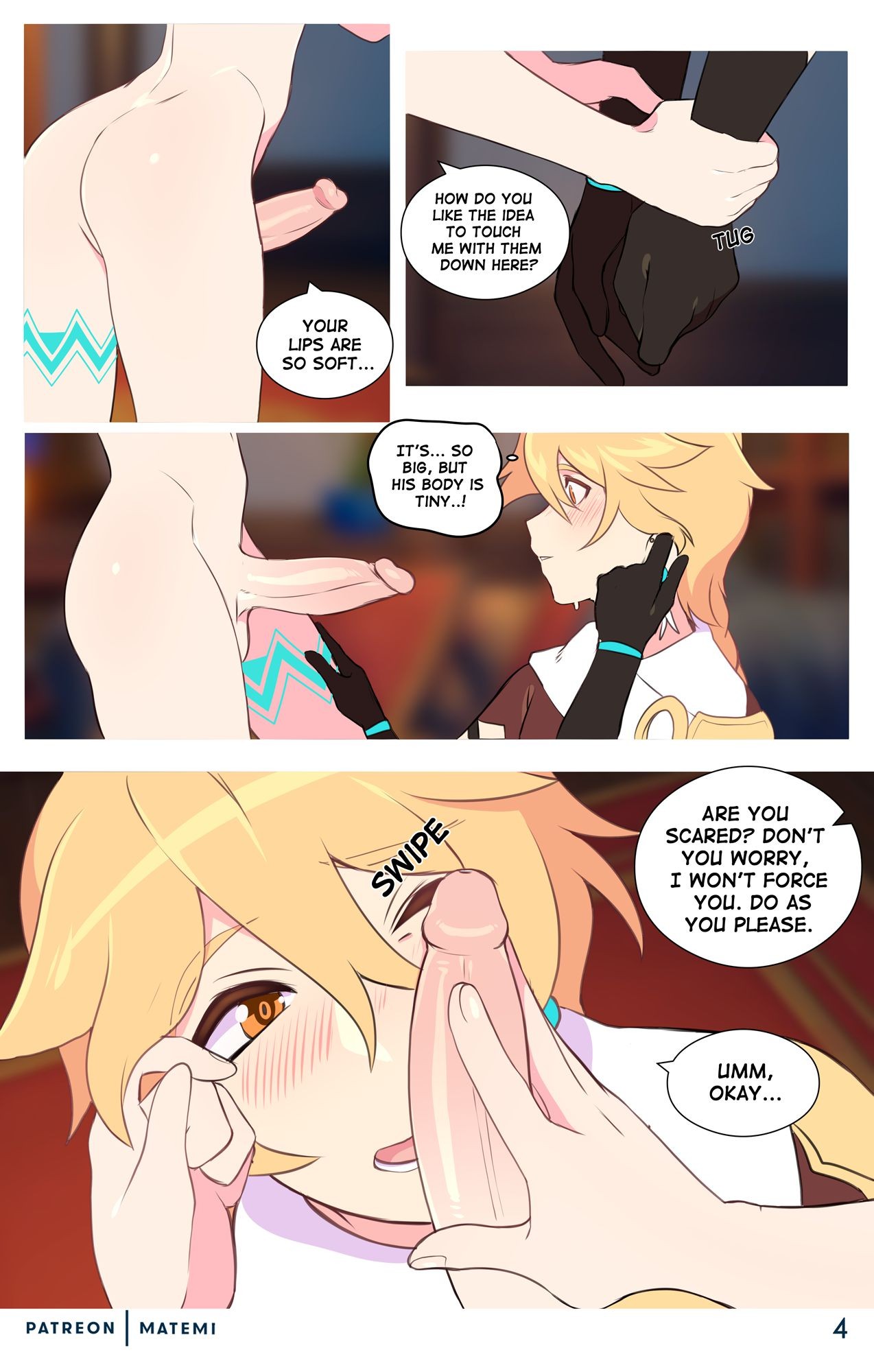 Venti X Sora Porn Comic english 04