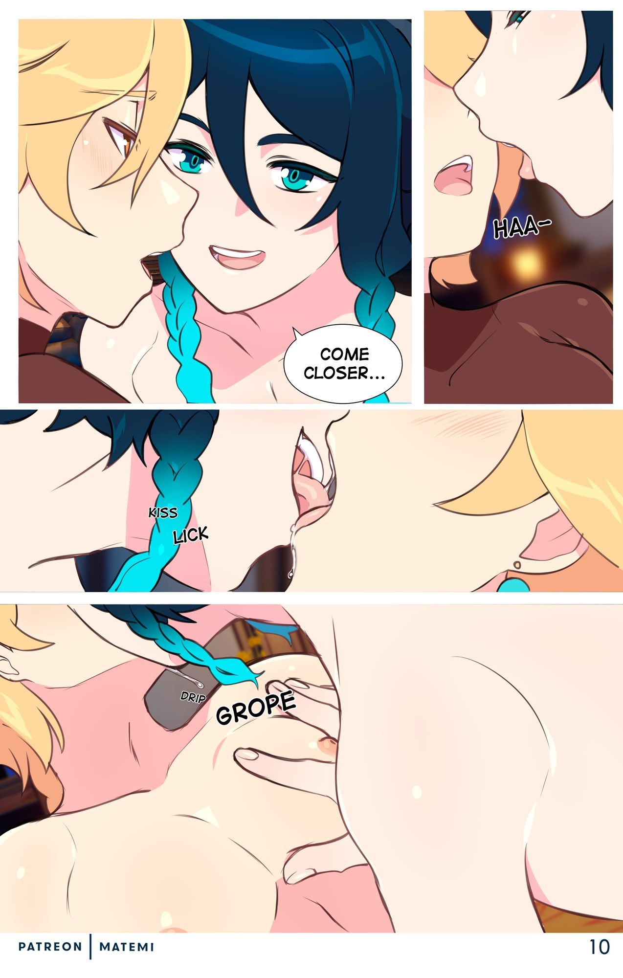 Venti X Sora Porn Comic english 10