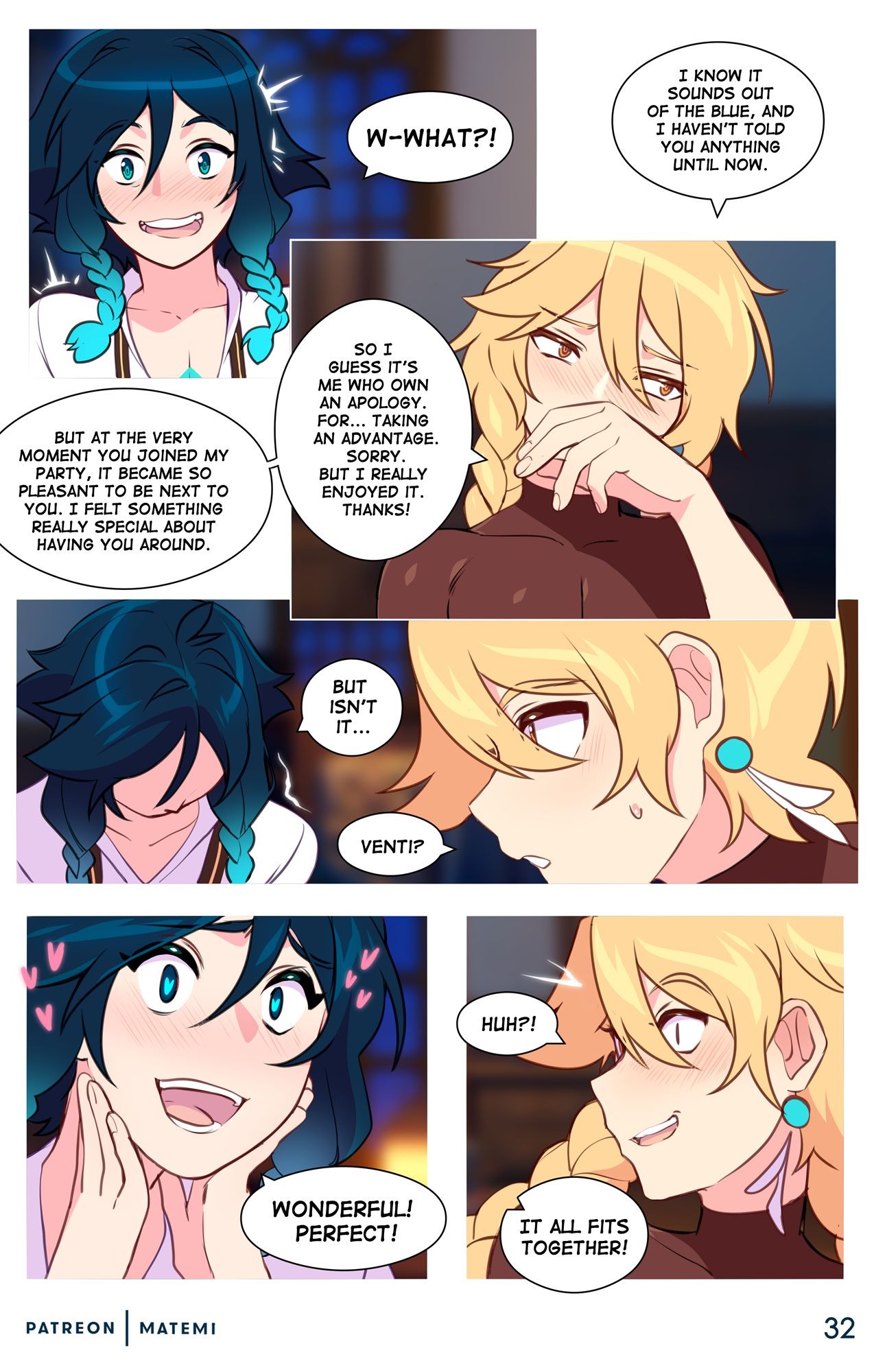 Venti X Sora Porn Comic english 32